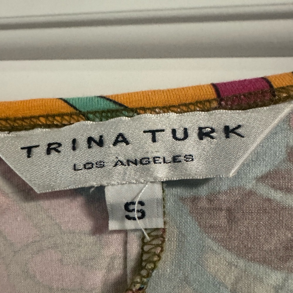 Trina Turk Colorful Patterned Top